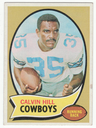 1970 Topps #260 Calvin Hill Football Rookie Card front