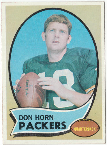 1970 Topps #159 Don Horn Rookie Card front