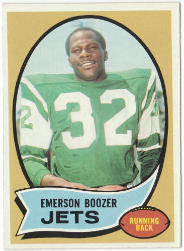 1970 Topps #128 Emerson Rookie Card front