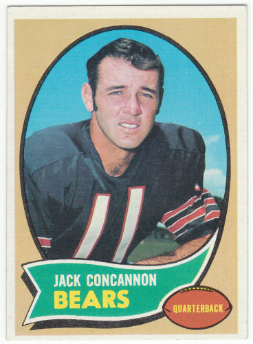 1970 Topps #212 Jack Concannon front