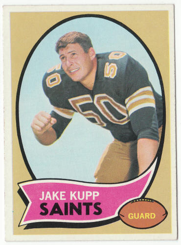 1970 Topps #196 Jake Kupp Rookie Card front