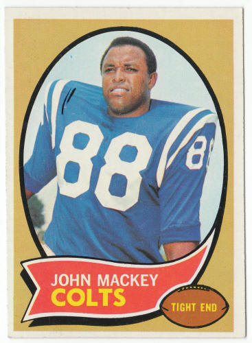 1970 Topps Football #62 John Mackey