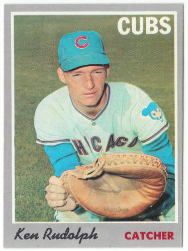 1970 Topps Baseball #46 Ken Rudolph Rookie Card