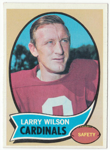1970 Topps Football #160 Larry Wilson front