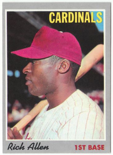 1970 Topps Baseball #40 Rich Allen