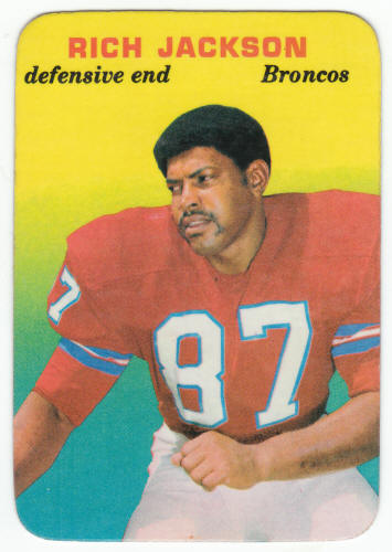 1970 Topps Glossy Insert Rich Jackson #25 Rookie Card