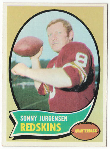 1970 Topps Football #200 Sonny Jurgensen front