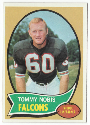 1970 Topps Football #40 Tommy Nobis front