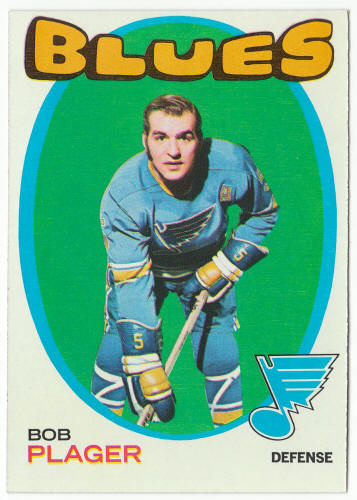 1971-72 Topps Hockey #103 Bob Plager