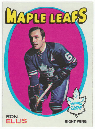 1971-72 Topps Hockey Card #113 Ron Ellis