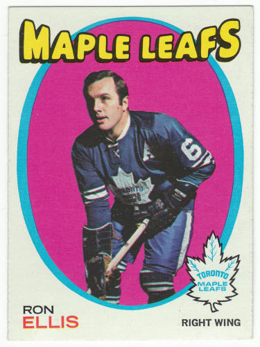 1971-72 Topps Hockey Card #113 Ron Ellis