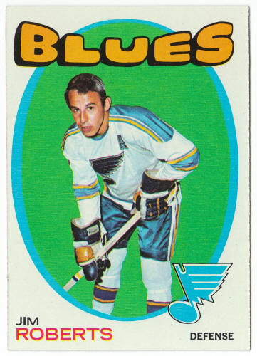 1971-72 Topps Hockey #116 Jim Roberts