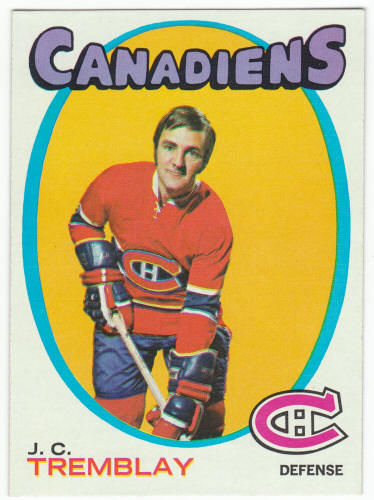 1971-72 Topps Hockey #130 JC Tremblay