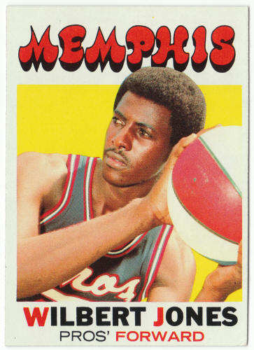 1971-72 Topps Basketball #168 Wilbert Jones front