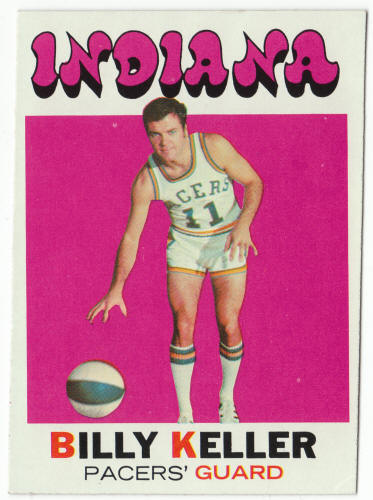 1971-72 Topps Basketball #171 Billy Keller Rookie Card front