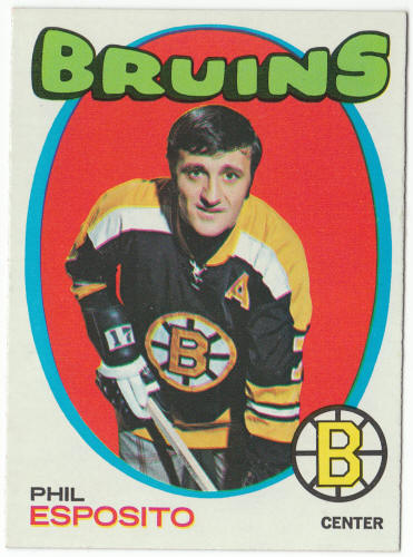 1971-72 Topps Hockey #20 Phil Esposito front