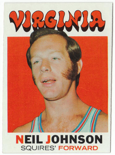 1971-72 Topps Basketball #216 Neil Johnson front