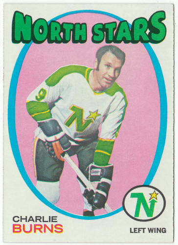 1971-72 Topps Hockey #21 Charlie Burns