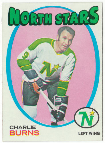 1971-72 Topps Hockey #21 Charlie Burns