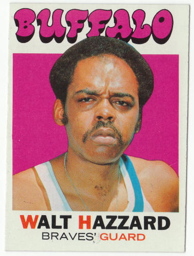 1971-72 Topps #24 Walt Hazzard front