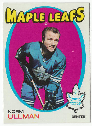 1971-72 Topps Hockey #30 Norm Ullman front