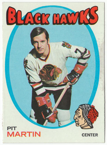 1971-72 Topps Hockey #39 Pit Martin