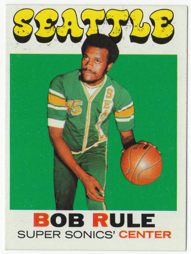 1971-72 Topps #40 Bob Rule front
