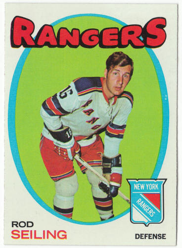 1971-72 Topps Hockey #53 Rod Seiling