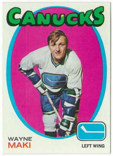 1971-72 Topps Hockey #58 Wayne Maki