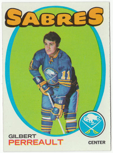 1971-72 Topps #60 Gil Perreault front