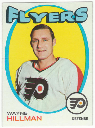 1971-72 Topps Hockey #62 Wayne Hillman