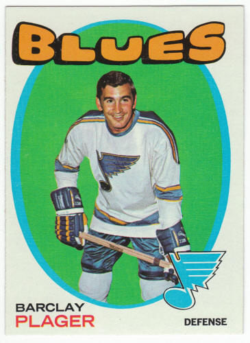 1971-72 Topps Hockey #66 Barclay Plager