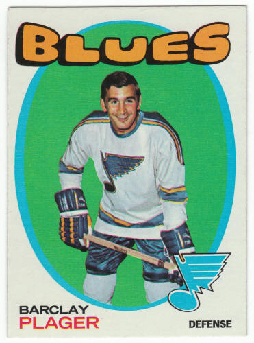 1971-72 Topps Hockey #66 Barclay Plager