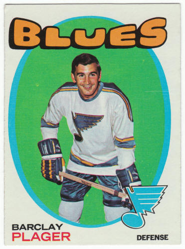 1971-72 Topps Hockey #66 Barclay Plager