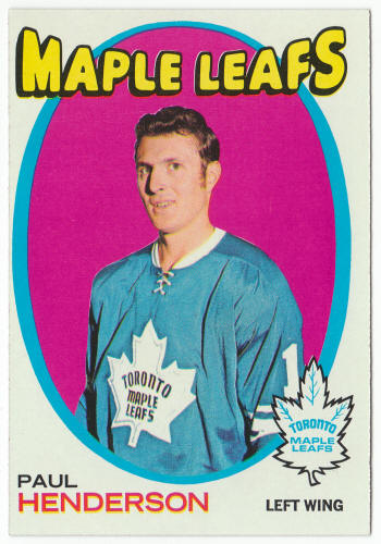 1971-72 Topps Hockey #67 Paul Henderson