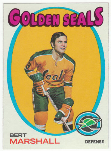 1971-72 Topps Hockey #73 Bert Marshall