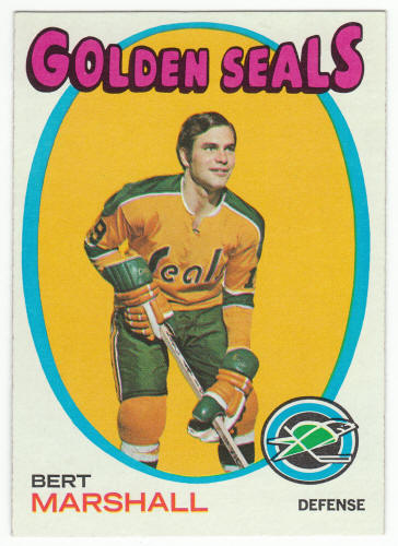 1971-72 Topps Hockey #73 Bert Marshall