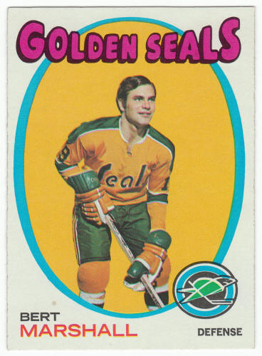 1971-72 Topps Hockey #73 Bert Marshall