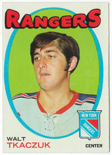 1971-72 Topps Hockey #75 Walt Tkaczuk