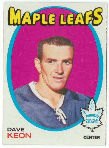 1971-72 Topps Hockey #80 Dave Keon front