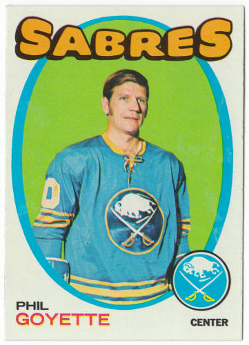 1971-72 Topps Hockey #88 Phil Goyette