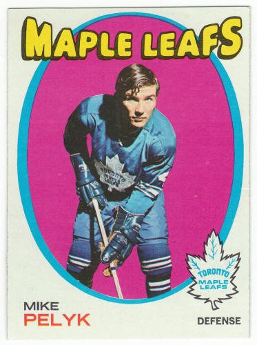 1971-72 Topps Hockey #92 Mike Pelyk