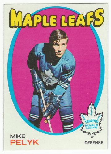 1971-72 Topps Hockey #92 Mike Pelyk