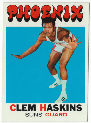 1971-72 Topps Basketball #96 Clem Haskins front