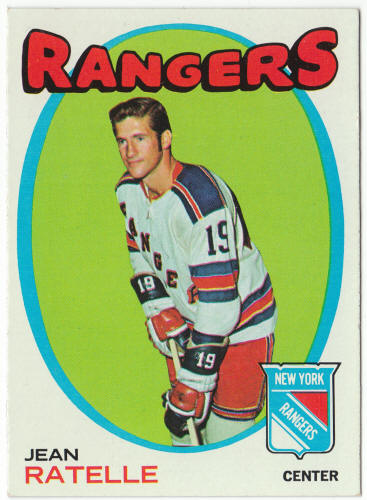 1971-72 Topps Hockey #97 Jean Ratelle front