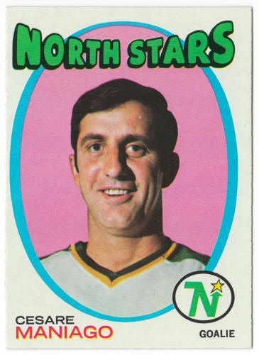 1971-72 Topps Hockey #117 Cesare Maniago