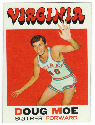 1971-72 Topps Basketball Doug Moe #181 Rookie Card Ex+