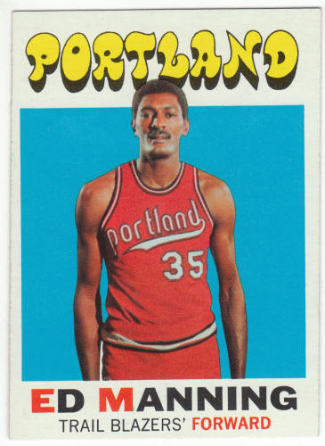 1971-72 Topps Basketball #122 Ed Manning