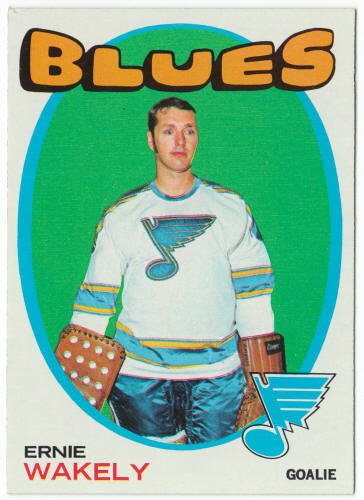 1971-72 Topps Hockey #81 Ernie Wakely