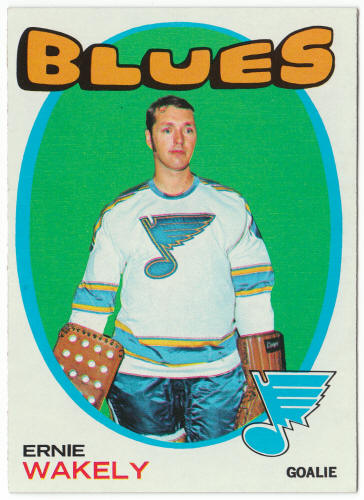 1971-72 Topps Hockey #81 Ernie Wakely